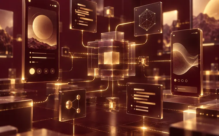 Connected app screens and data
